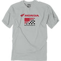 FACTORY EFFEX Honda Flag T-Shirt - Light Gray - Large 27-87314