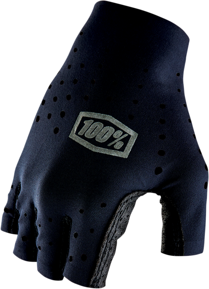 100% Sling Short Finger Gloves - Black - Small 10021-00000