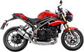 LEOVINCE Factory S Muffler - Stainless Steel - Speed Triple 1050 14237S