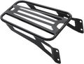 COBRA Sissy Bar Luggage Rack - Black - Tubular N/F FXDWG MODELS 602-3500B