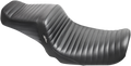 LE PERA Tailwhip Seat - Pleated - Black - FXD '06-'17 LK-581PT