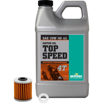 MOTOREX Oil Change Kit - Kawasaki KX 250 - 10W-40 311247