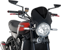 PUIG HI-TECH PARTS Windscreen - Black/Dark Smoke - Z900RS 024NF