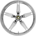 COASTAL MOTO Wheel - Daytona - Front - Dual Disc/without ABS - Chrome - 21x3.5 3D-DAY213CH