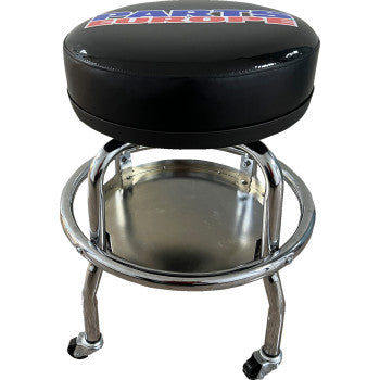 MOOSE RACING Mechanic's Bar Stool - Parts Europe Logo X80-6030PE