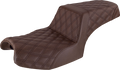 SADDLEMEN Step Up Seat - Full Lattice - Brown - Challenger I20-06-175BR