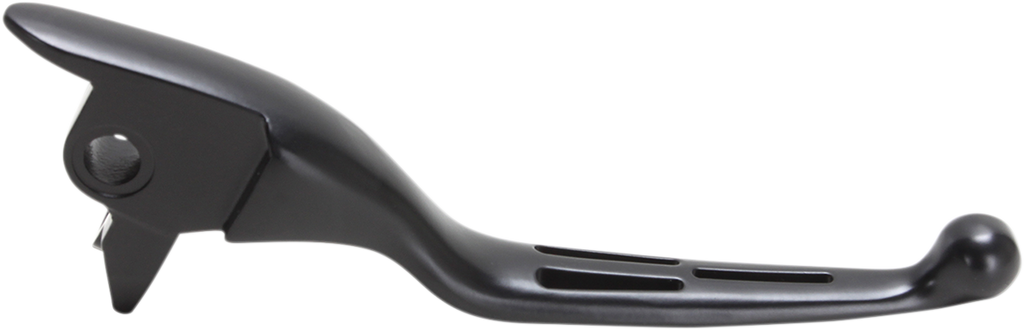 DRAG SPECIALTIES Brake Lever - Slotted - Black H07-0605MB-B