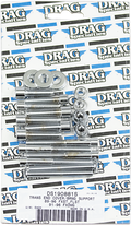 DRAG SPECIALTIES Smooth Transmission End Bolt Set - Softail MK268S