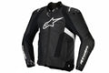 ALPINESTARS Missile v3 Leather Jacket - Black/White - US 38 / EU 48  3100125-12-48