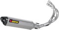 AKRAPOVIC Race Exhaust - Titanium ER-6N Ninja 650 2012-2016 S-K6R7-HT 1810-2129