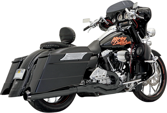 BASSANI XHAUST B1 2:1 Exhaust - Black FLH-777B