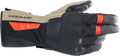 ALPINESTARS Denali Aerogel Drystar® Gloves - Black/Dark Khaki/Fluo Red - Medium 3526922-1853-M