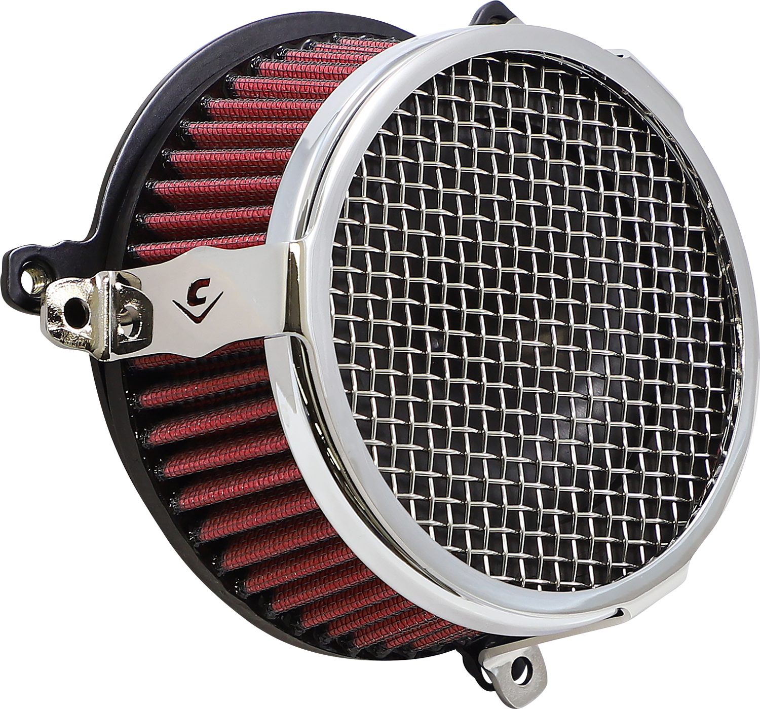 COBRA Air Filter - Plain - Chrome 606-0101-03-SB