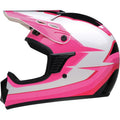 Z1R Child Dirt Maxx Helmet - Vortex - Pink/White - L/XL 0111-1747