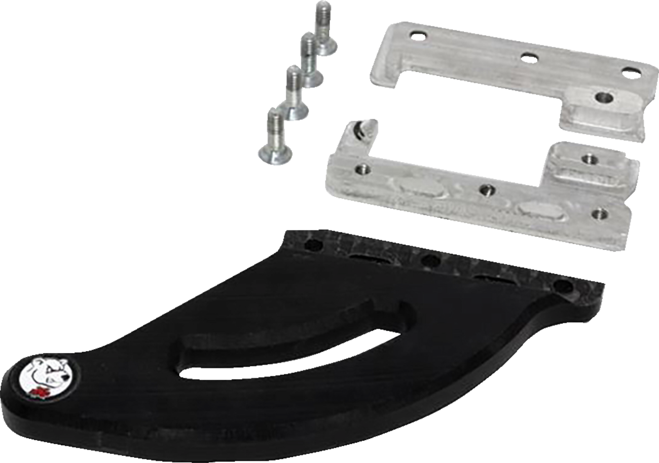 AXP RACING Rear Disc Guard - Black AX1413