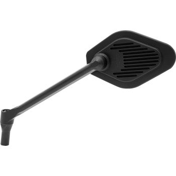 DRAG SPECIALTIES Mirror - Adjustable - Diamond - Black - Long Stem - Left 0640-1864