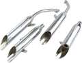 COBRA Chrome Slashcut Mufflers 1164SC