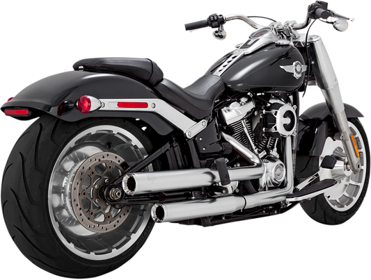 VANCE & HINES Eliminator 300 Mufflers - Satin Chrome 16722