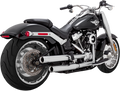 VANCE & HINES Eliminator 300 Mufflers - Satin Chrome 16722