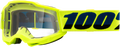 100% Youth Accuri 2 Goggles - Fluo Yellow - Clear 50024-00001