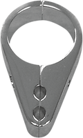 DRAG SPECIALTIES Cable Clamp - Dual Throttle/Idle - 1" - Chrome 0658-0041