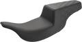 SADDLEMEN Step-Up Seat - Rear Lattice Stitch - Black 897-07-173