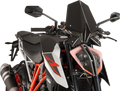 PUIG HI-TECH PARTS New Generation Windscreen - Black - KTM 9692N