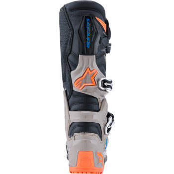ALPINESTARS Tech 7 Enduro Boots - Black/Warm Gray/Fluorescent Orange - US 14 2010426-1562-14