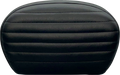 LE PERA Sissy Bar Pad - Pleated - Dull Black L-SBP01PT-DULL