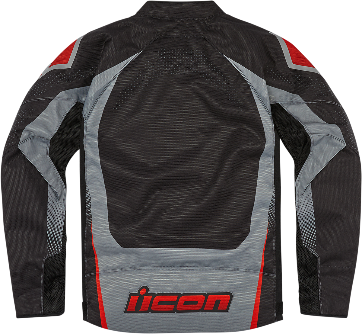 ICON Hooligan Ultrabolt Jacket - Black/Gray/Red - 2XL 2820-5532