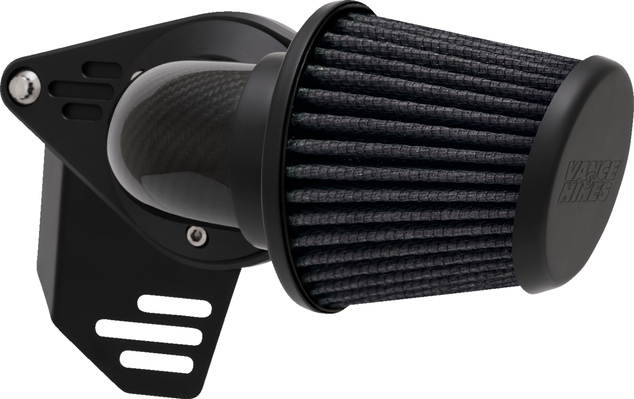 VANCE & HINES VO2 Falcon Air Intake - Weaved Carbon Fiber - M8 40049