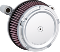 ARLEN NESS Beveled Synthetic Stage-1 Air Cleaner - Chrome - XL 50-849