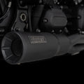 VANCE & HINES 2-into-1 Hi-Output Short Exhaust System - Stainless Steel - Black 47331