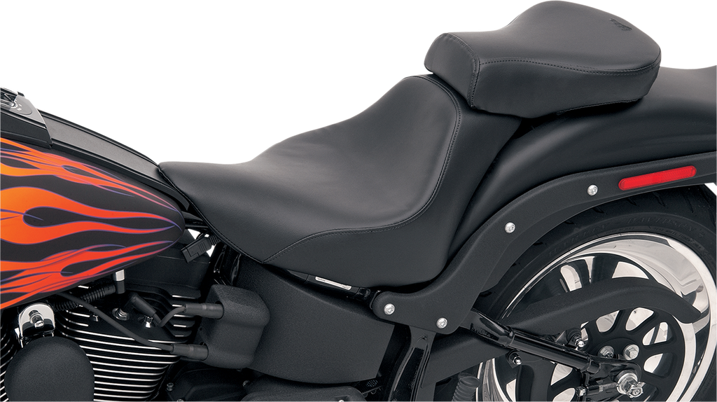 SADDLEMEN Seat - Renegade Solo - Smooth - Black 806-12-002