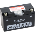 Parts Unlimited Agm Battery - Yt7b-Bs Ct7b-4