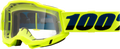 100% Accuri 2 OTG Goggles - Fluo Yellow - Clear 50018-00003