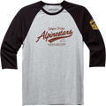 ALPINESTARS Script T-Shirt - Black/Heather Gray - 2XL 12307150510282X