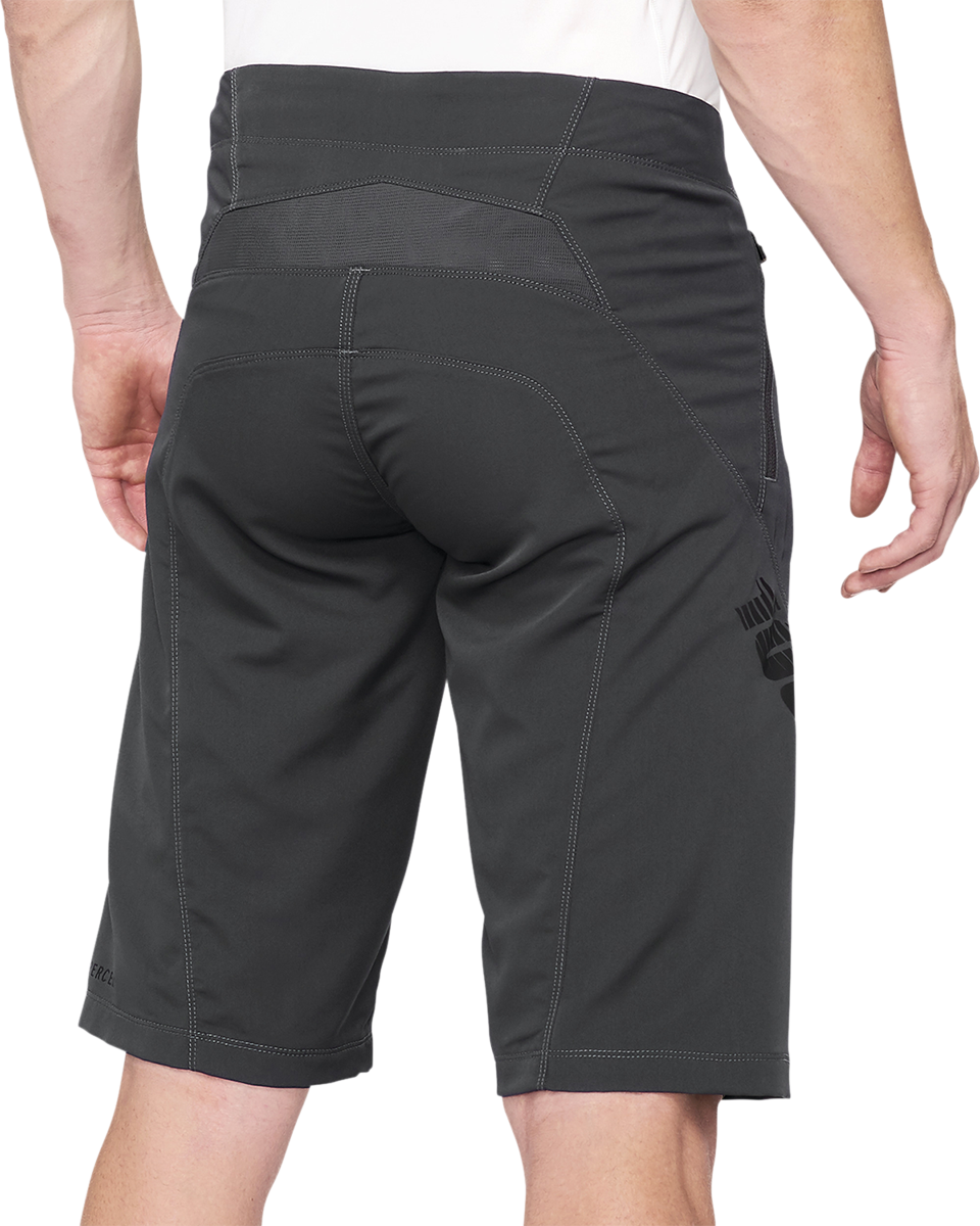 100% Airmatic Shorts - Charcoal - US 28 40021-00014