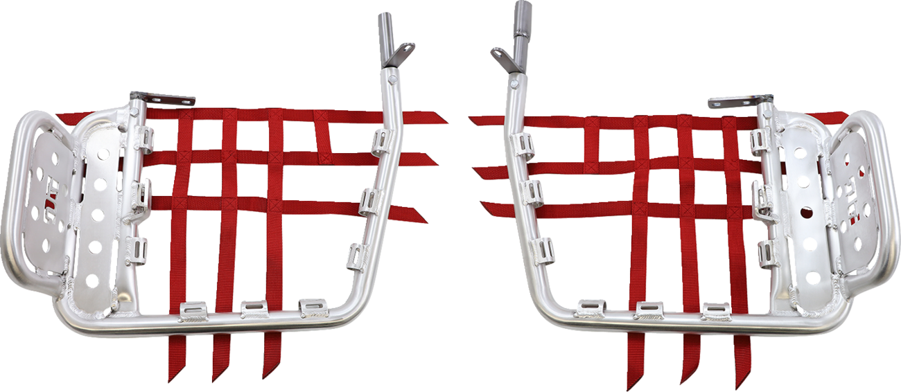 DG PERFORMANCE Heel Guard Nerf Bar - With Red Webbing - Honda 607-2135
