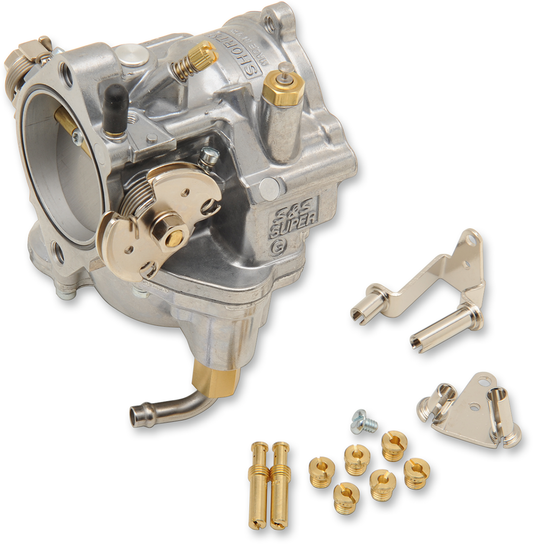 S&S CYCLE Super G Carburetor - Standard Bore - Natural Harley-Davidson	 11-0421