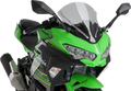 PUIG HI-TECH PARTS Race Windscreen - Smoke - Kawasaki 9976H