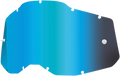 100% Accuri 2/Racecraft 2/Strata 2 Lens - Blue Mirror 59078-00004