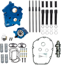 S&S CYCLE Cam Chest Kit with Plate M8 - Chain Drive - Water Cooled - 475 Cam - Black Pushrods  Road/Electra  Glide  / 310-1008B