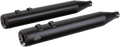 S&S CYCLE Grand National Mufflers - Black 550-0690