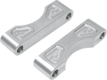 KLOCK WERKS Hugger Front Fender Mounting Blocks - For 21" Wheels - Satin KWFS-01-0102