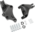 DRAG SPECIALTIES Passenger Peg Mount - Black P17-0412B
