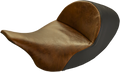SADDLEMEN Seat - Lariat Solo - Low - Distressed Brown - FL '08-'23 808-07B-0041L