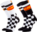 FMF Checker Socks - 2 pack - One Size HO20194902AST 3431-0685