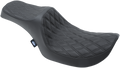 DRAG SPECIALTIES Predator III Seat - Double Diamond - Black Stitching 0805-0135