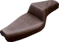 SADDLEMEN Step-Up Seat - Rear Lattice Stitch - Brown - XL 879-03-173BR